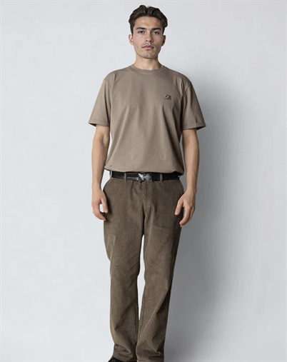 Clean Cut Copenhagen - Basic Organic Tee - Brindle Beige